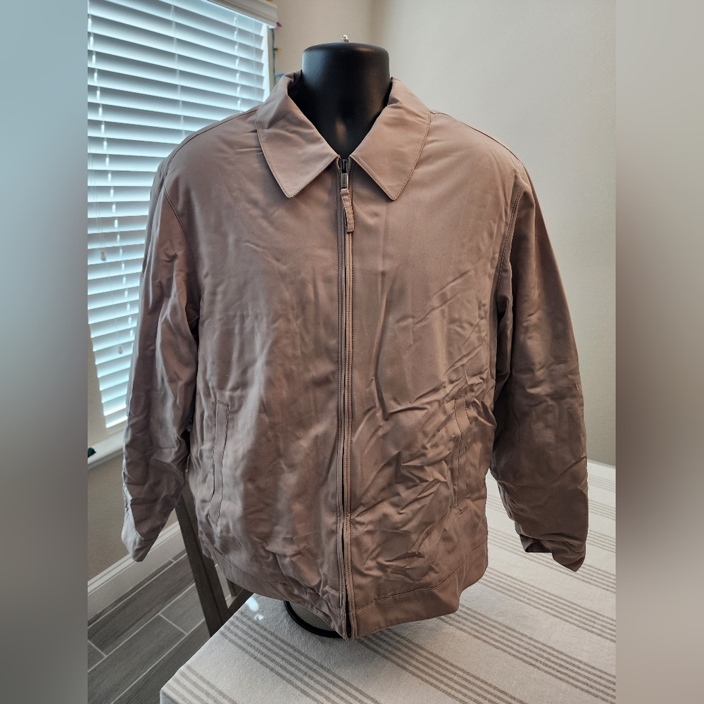 Claiborne Tan Lightweight Jacket